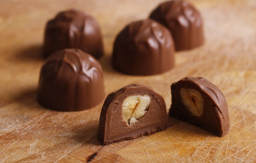 Chocolate y frutos secos