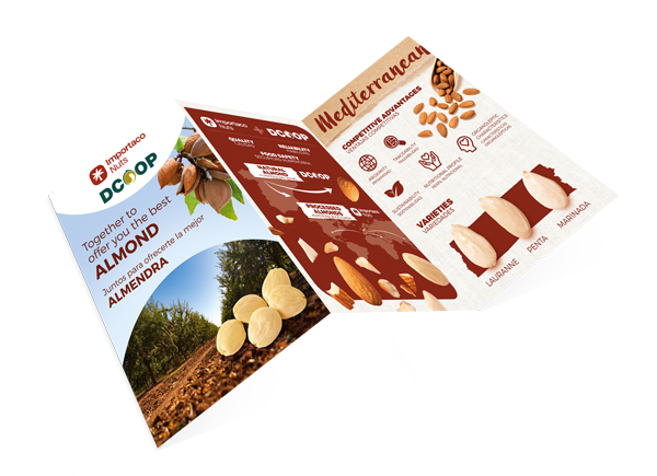 triptico almendra DCOOP